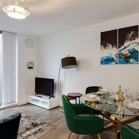 Stunning Modern 1Br Flat In Central Birmingham Bagian luar foto