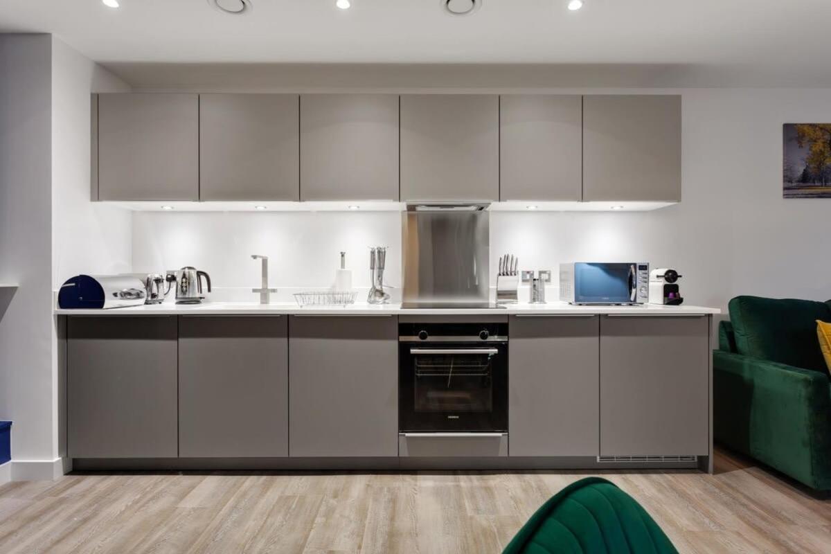 Stunning Modern 1Br Flat In Central Birmingham Bagian luar foto