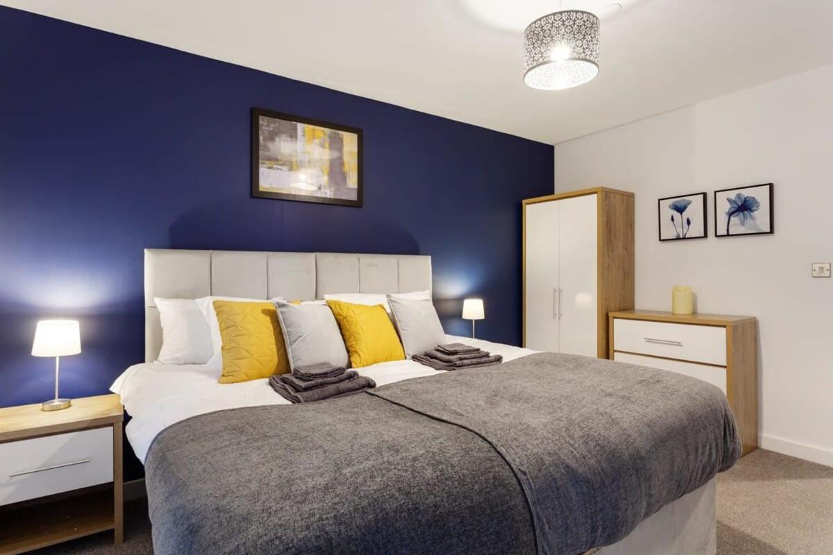 Stunning Modern 1Br Flat In Central Birmingham Bagian luar foto
