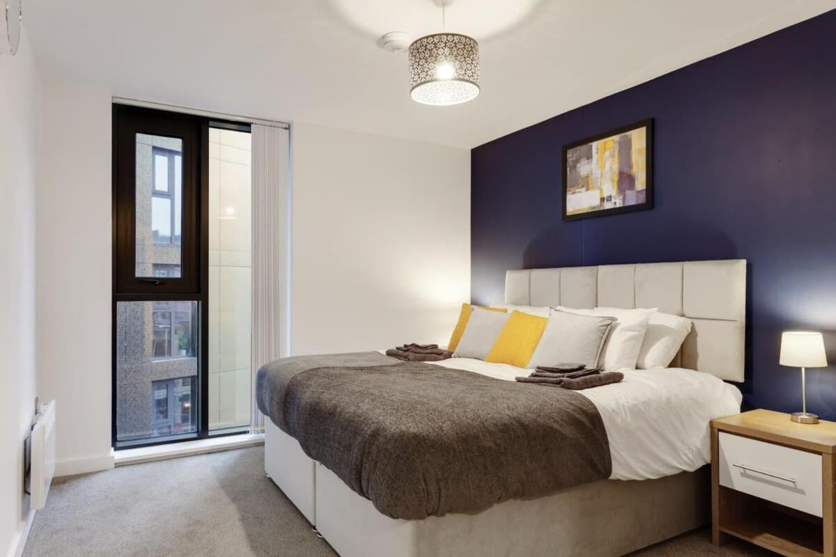 Stunning Modern 1Br Flat In Central Birmingham Bagian luar foto